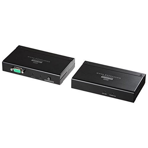 サンワサプライ KVMエクステンダー(USB用 仕掛ける青写真) VGA-EXKVMU