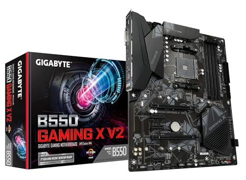 GIGABYTE B550 GAMING X V2 AMD Ryzen 5000/4000G/3000つづき物中央処理装置相応う Socket AM