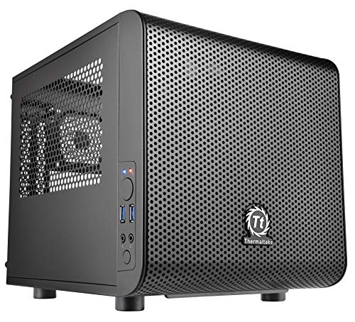 Thermaltake Core V1 Mini-ITX相応う正六面体パソコン入れもの CS4872 CA-1B8-00S1WN-00