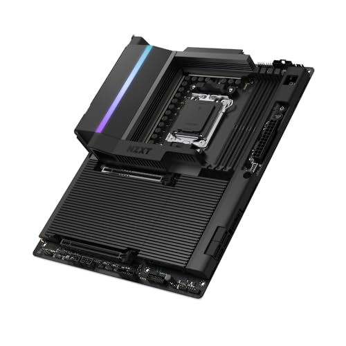NZXT N9 X870E ゲーミングマザーボード Black [AMD X870E心付け書き割り積み上げる] N9-X87XT-B1 MB6657