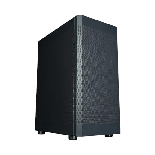 ZALMAN i4 フルメッシュサイドパネルやとい入れる 120粍気違い 6基積み上げる済み オールインワン ATX パソコン入れもの 黒いこと CS8756