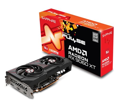 SAPPHIRE PULSE Radeon RX 9060 XT GAMING OC 16GB グラフィクスゲーム盤 11350-03-20G