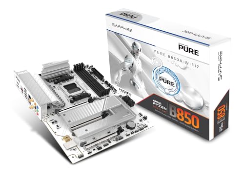 SAPPHIRE PURE B850A WIFI7 ATXマザーボード 52123-11-40G MB6836｜SNマート　店