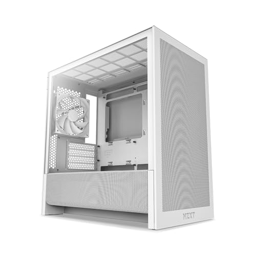 NZXT H3 Flow Micro-ATX 真っただ中円柱型パソコン入れもの 白いこと CC-H31FW-01 CS9295