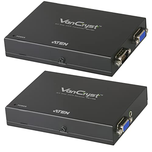 ATEN 映像媒体取りひろげる器 VGA / Cat5 VE170