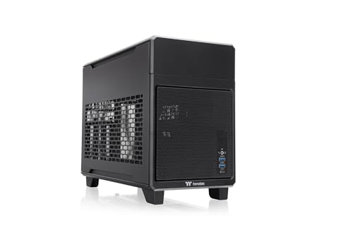 Thermaltake TR100 Black デュアルチャンバー Mini-ITX パソコン容れもの CA-11A-00S1NN-J0 CS9527