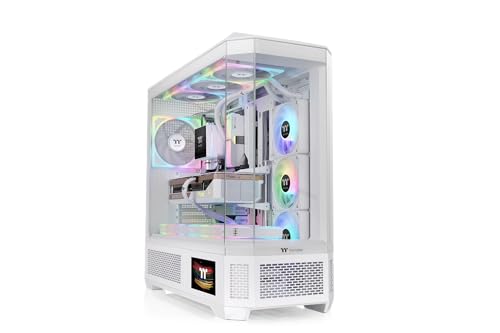 Thermaltake View 600 TG Snow フルタワー パソコン容れもの CA-11H-00F6WN-00 CS9392
