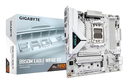GIGABYTE B850M EAGLE WIFI6E ICE Micro-ATX 母ちゃんゲーム盤 白いこと MB6899