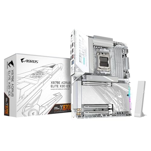GIGABYTE X870E AORUS ELITE X3D ICE ATX 母ちゃんゲーム盤 MB6872