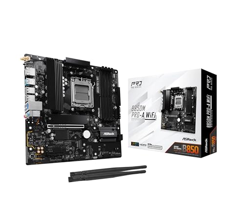 ASRock B850M Pro-A 無線LAN Micro-ATX 母ちゃんゲーム盤 B850M Pro-A 無線LAN MB6718