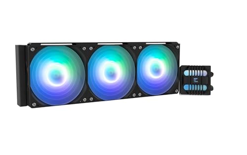 ZALMAN ALPHA2 SE A36 Black 360粍大きさ ARGB相応う 飾り気の無い水冷 中央処理装置冷房装置 黒いこと HS1520