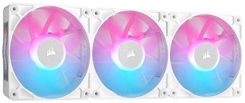 CORSAIR iCUE LINK RX120 RGB クランク一揃いの道具 120粍 PWM マイコン入れもの気違い トリプル容器に並べる（iCUE LIN
