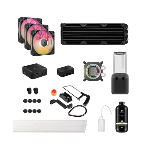 CORSAIR Hydro X Series iCUE LINK XH505i RGB Custom Cooling Kit カスタム水冷一揃いの道具