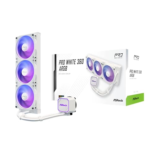 ASRock 水冷冷房装置 Pro White 360粍 ARGB