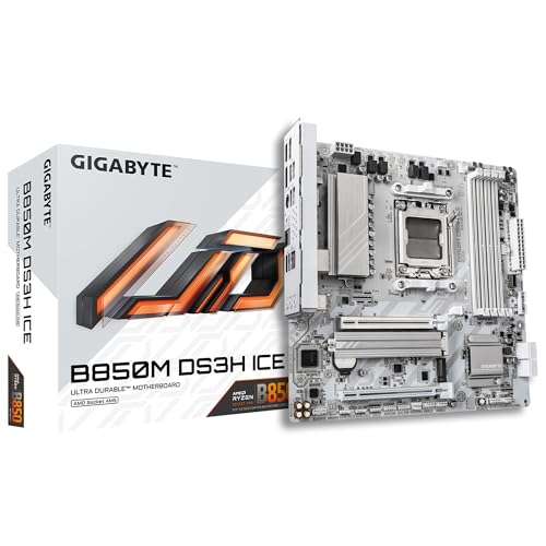 GIGABYTE B850M DS3H ICE Micro-ATXマザーボード MB6946|SNマート 店