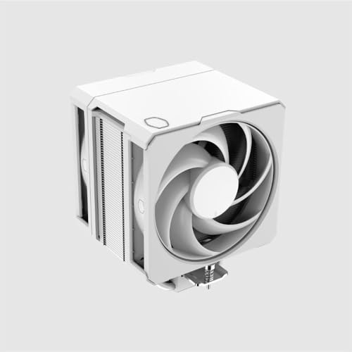 CoolerMaster Hyper 612 APEX White デュアル「Mobius 120P」気違い積み上げる パウダーコンパクト腹積もり空冷中央処理装置クーラ