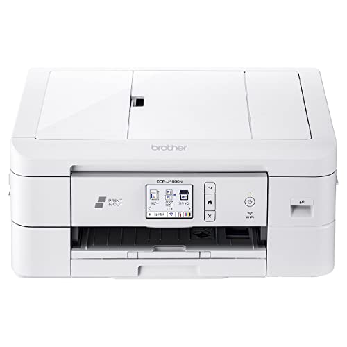茶飲み友だち 印刷人 CUTFIT(撥ねのける相応う) A4インクジェット練りあわせる機 DCP-J1800N (Wi-Fi/自動小銃両面/自動小銃撥ねのける/スマホ