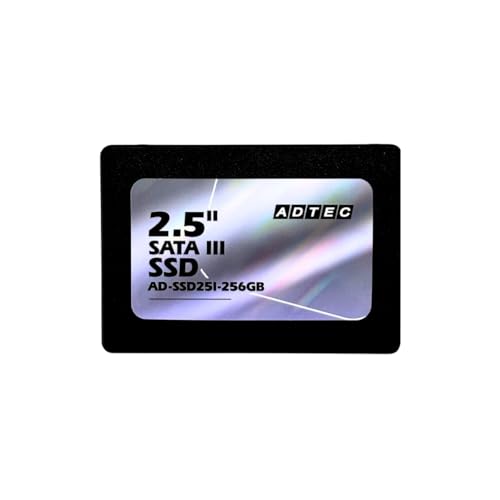 アドテック SSD 256GB 3D TLC 2.5インチ SATA 3年 AD-SSD25I-256G｜SNマート　店