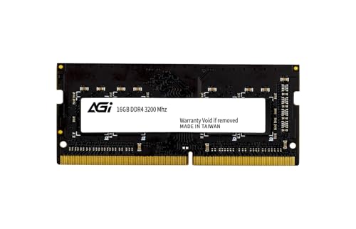 AGI DDR4-3200MHz (パソコン4-25600) 16GBx1 SODIMM 22-22-22-52 1.2V AGI320016SD1