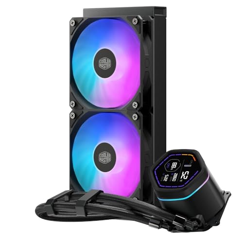 Cooler Master ML Core Nex Digital 240 BK ARGB デジタルダイアログボックス積み上げる「MasterLiquid Cor
