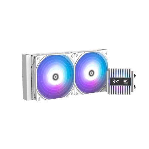 ZALMAN ALPHA2 A24 White LGA1700/Socket AM5・AM4相応う 240粍大きさ冷却器積み上げる ARGB相応う