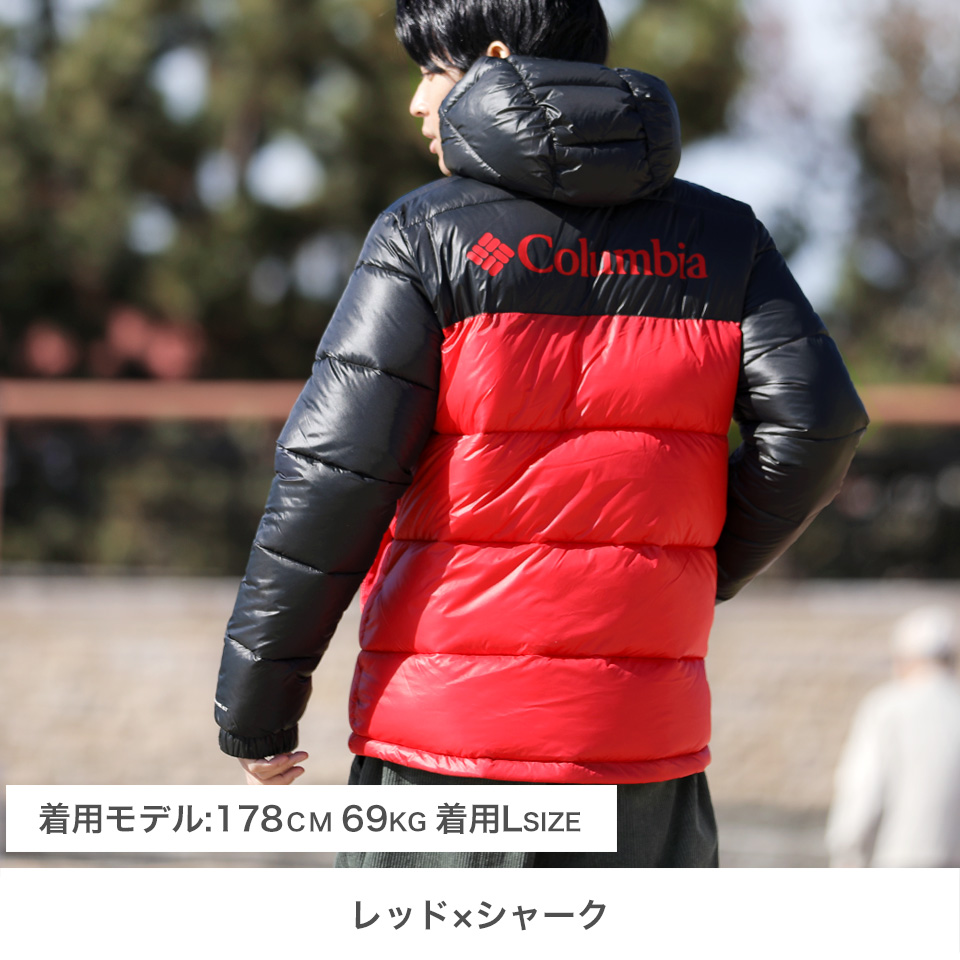 楽天市場 クーポン対象外 Columbia コロンビア Pike Lake Hooded Jacket ダウンジャケット メンズ ジャケット 軽量 防寒 ダウン フード アウター メンズファッション 冬 冬服 冬物 ブラック カーキ レッド オムニヒート Snapper Rocks スナッパーロックス