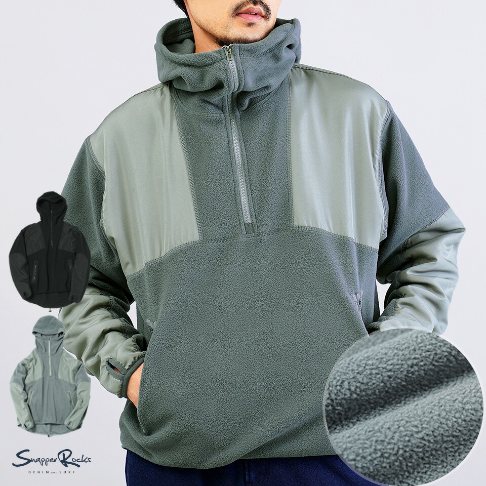 楽天市場】【SALE】フリース メンズ パーカー プルパーカー プル