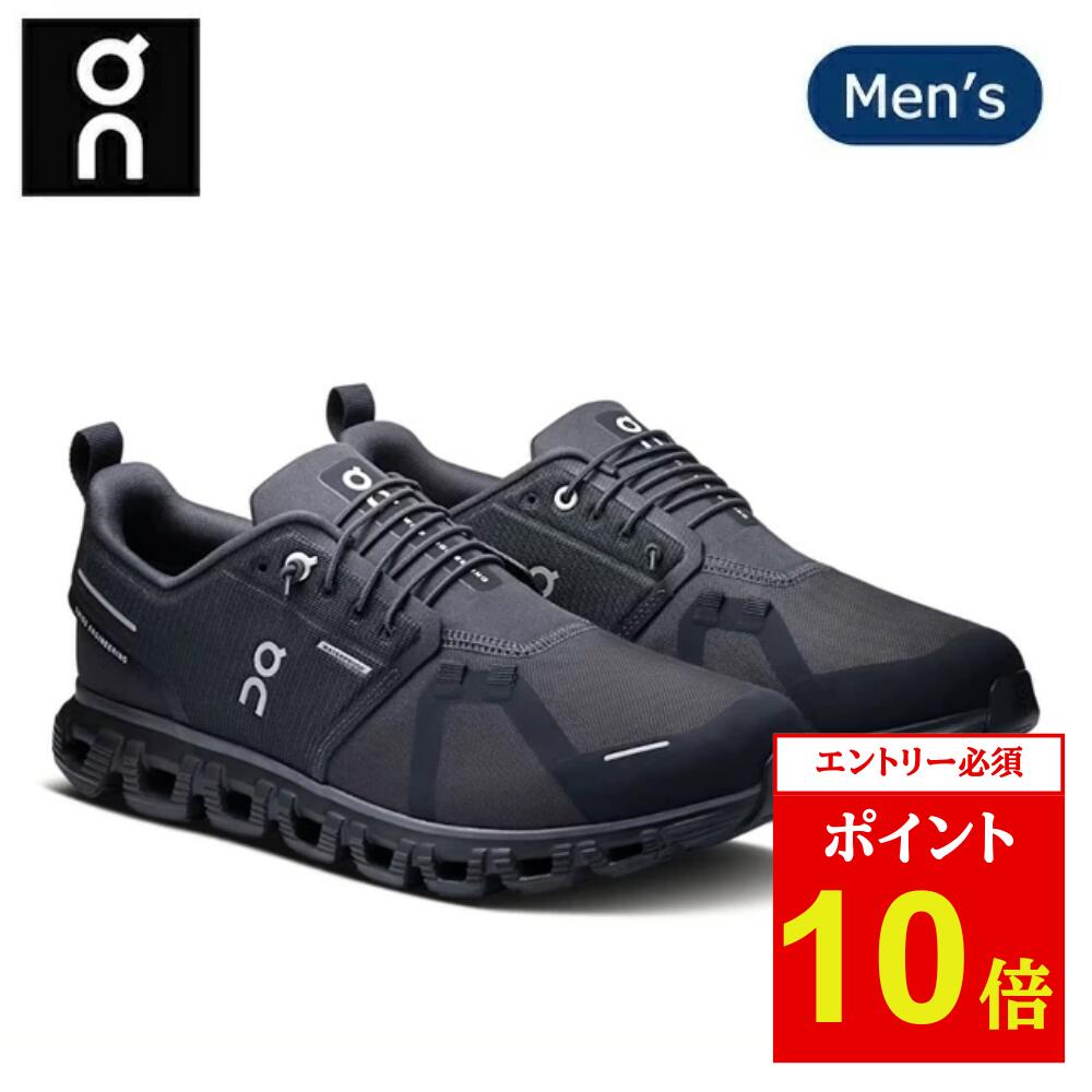 【エントリーでP10倍★7/19 20:00-7/26 01:59まで】【初回サイズ交換送料無料】On オン Cloud 6 Waterproof クラウド6ウォータープルーフ Black/Black 3MF10061043 【 靴 スニーカー メンズ シューズ 防水 アウトドア 】 【SS2506O】|SNB-SHOP