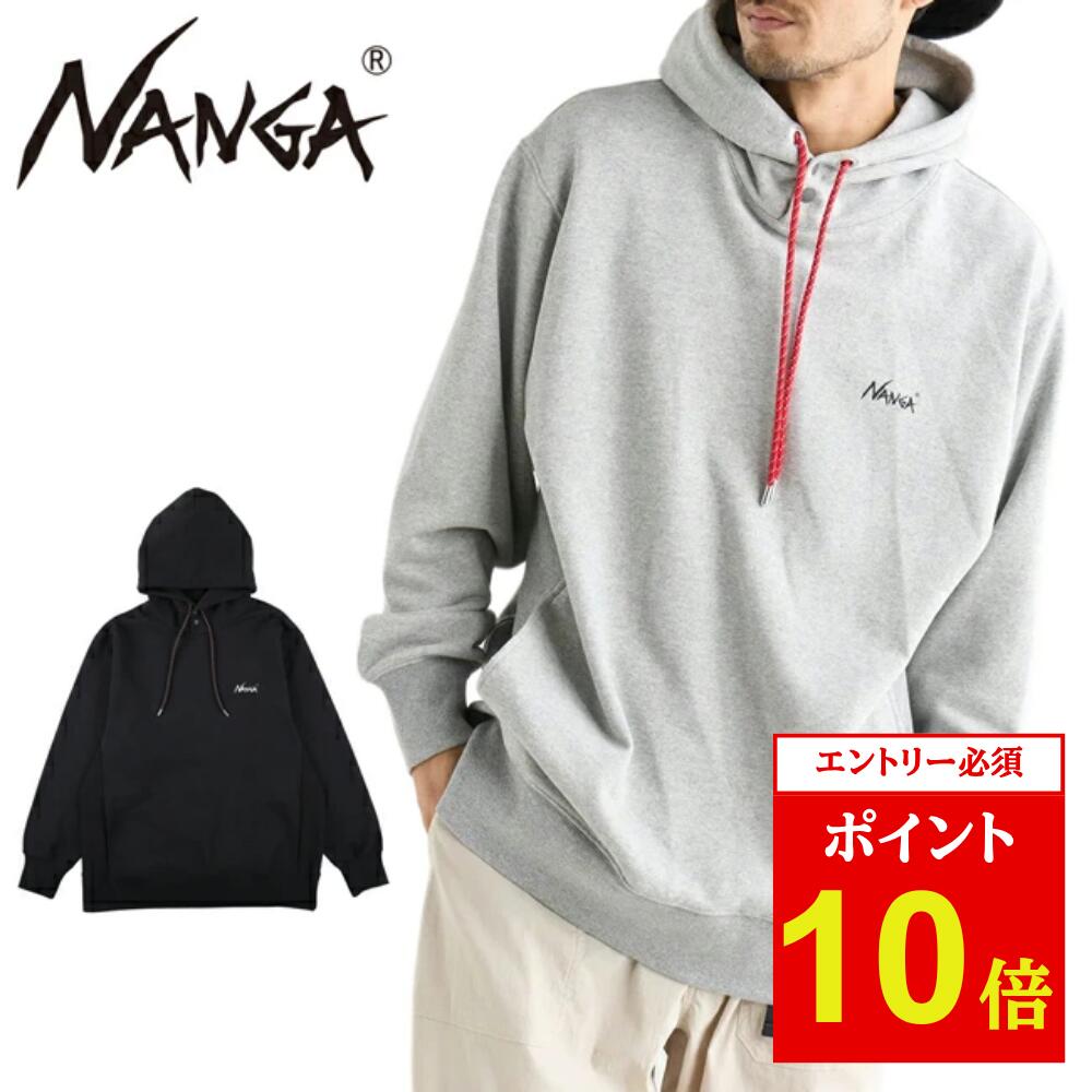 【エントリーでP10倍★4日20:00-10日01:59まで】NANGA ナンガ ECO HYBRID SWEAT HOODIE/NT エコハイブリッドスウェットフーディーNT N2530-1Q068Z 【 トップス 長袖 プルオーバー トレーナー パーカー ドロップショルダー 軽量 タウンユース トラベル キャンプ アウトドア 】 8,568円