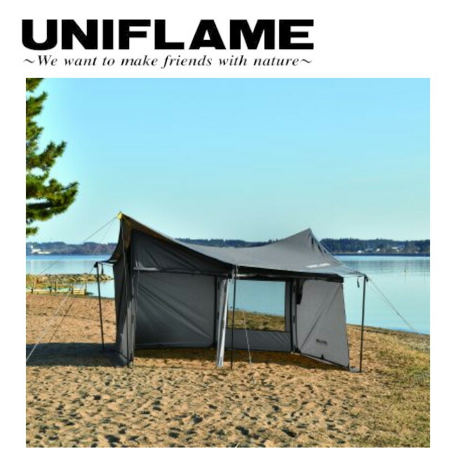 UNIFLAME ユニフレーム REVOウォール solo TAN 682067 【 キャンプ アウトドア 日よけ シェルター 】