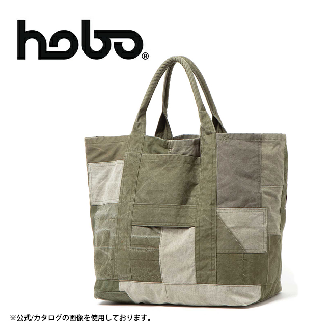 hobo ホーボー CARRY-ALL TOTE L UPCYCLED US ARMY CLOTH OLIVE  キャリーオールトートエルアップサイクルユーエスアーミークロス HB-BG3413 注目の