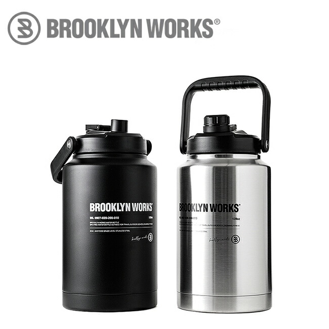 【エントリーでP10倍★14日20:00-17日09:59まで】BROOKLYN WORKS ブルックリンワークス WATERJUG 3.8L ウォータージャグ3.8L 0907-020-200-010 【 水筒 ボトル スポーツ アウトドア 】 【 SS2506P 】