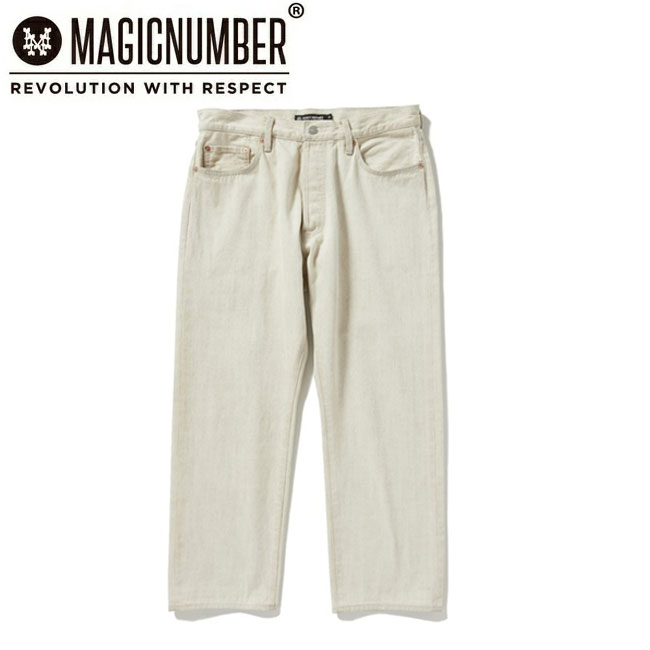 【エントリーでP10倍★4日20:00-10日01:59まで】MAGICNUMBER マジックナンバー WASHED 5POCKET JEANS ウォッシュド5ポケットジーンズ 24AW-MN037 【 ボトムス ズボン デニム アウトドア 】