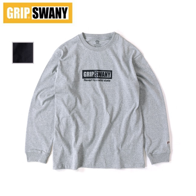 楽天市場】GRIP SWANY グリップスワニー ロンT メンズ GS LOGO L