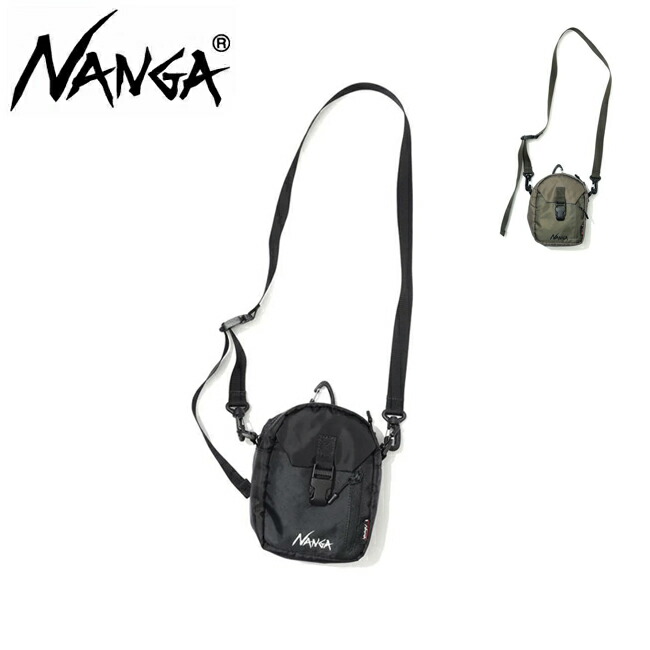 【エントリーでP10倍★4日20:00-10日01:59まで】NANGA ナンガ ECOPAK UR SHOULDER POUCH エコパックURショルダーポーチ 【 カバン ショルダーバッグ 斜め掛け 軽量 アウトドア 】【メール便・代引不可】