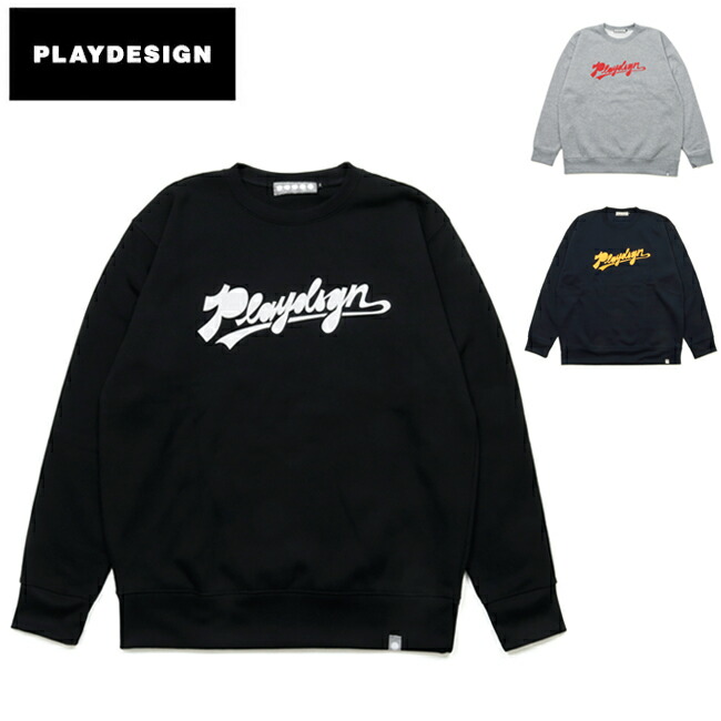 PLAYDESIGN プレイデザイン PDBG CREW SW PDBGクルー 24AW1PDBC 【 トップス トレーナー スウェット 長袖 アウトドア 】