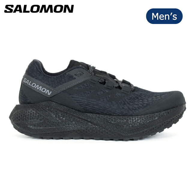 SALOMON サロモン AERO GLIDE 3 GRVL エアログライド3グラベル Phantom/Black/Black L47869300 【 靴 スニーカー シューズ メンズ ランニング アウトドア 】