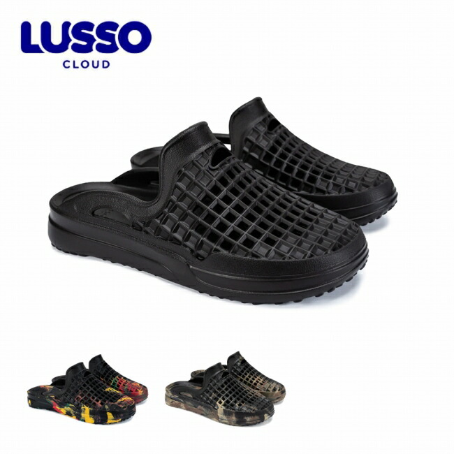 LUSSO CLOUD ルッソクラウド SCENARIO SLIDE シナリオスライド 【 サンダル 軽量 通気性 海 川 プール レジャー アウトドア 】