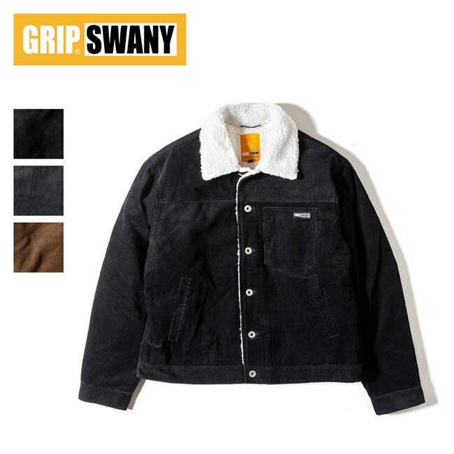 【エントリーでP10倍★7/19 20:00-7/26 01:59まで】GRIP SWANY グリップスワニー SHERPA TRUCKER JACKET シェルパトラッカージャケット GSMJ-059 【 アウター 防寒 キャンプ アウトドア 保温 】｜SNB-SHOP