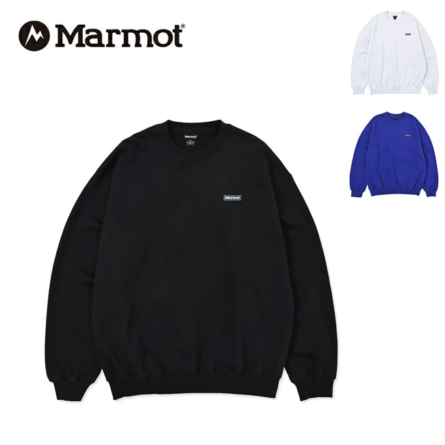 【エントリーでP10倍★14日20:00-17日09:59まで】Marmot マーモット Marmot Stability Sweat Crew Neck マーモットスタビリティスウェットクルーネック MTFW25USW062 【 トップス 長袖 トレーナー プルオーバー キャンプ アウトドア 】