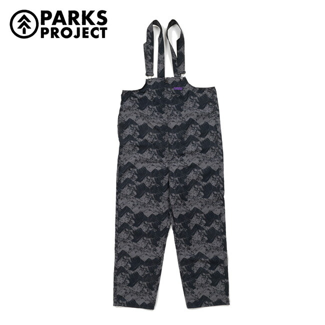 PARKS PROJECT パークスプロジェクト ALASKA Salopette アラスカサロペット Black 212509002 【 ツナギ オールインワン サロペ オーバーオール パンツ ボトムス 】 7,350円