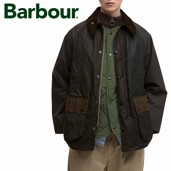 【エントリーでP10倍★4日20:00-10日01:59まで】Barbour バブアー Patchwork Oversized Bedale Waxed Jacket パッチワークオーバーサイズビデイルワックスドジャケット MWX2500 【 日本正規品 アウター ブルゾン 防寒 キャンプ アウトドア 】