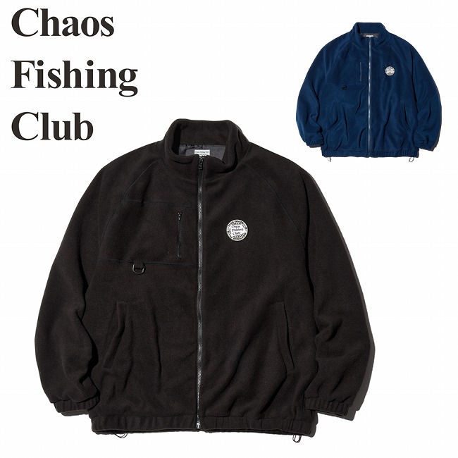 Chaos Fishing Club カオスフィッシングクラブ Endless Game Fleece Jacket エンドレスゲームフリースジャケット CFC-25AW-JK03 【 アウター 防寒 スタンドカラー 裏地付き ローコード Dカン アウトドア 】