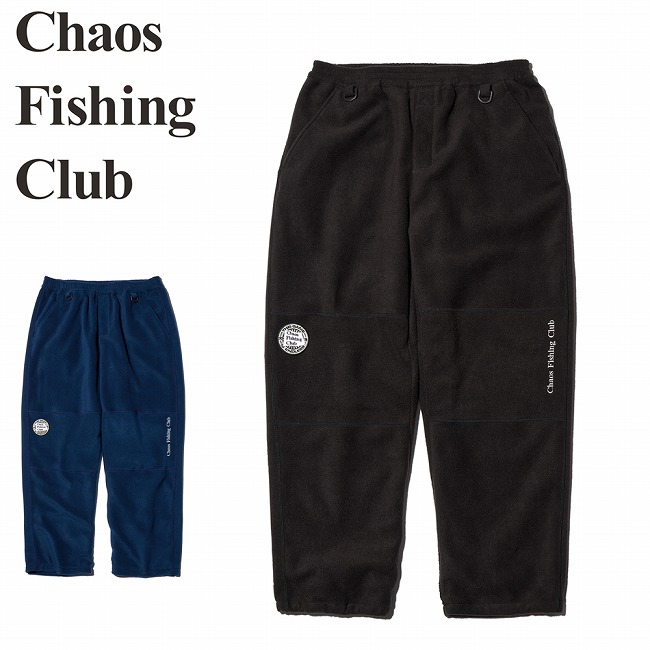 【エントリーでP10倍★4日20:00-10日01:59まで】Chaos Fishing Club カオスフィッシングクラブ Endless Game Fleece Pants エンドレスゲームフリースパンツ CFC-25AW-PT01 【 ボトムス ロングパンツ 裏地付き ドローコード Dカン アウトドア 】