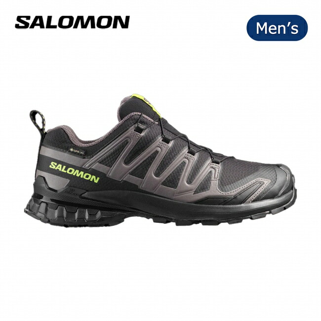 【エントリーでP10倍★7/19 20:00-7/26 01:59まで】SALOMON サロモン XA PRO 3D V9 GORE-TEX XAプロ3DV9ゴアテックス Black/Dark Gull Gray/Acid Lime L47987300 【 靴 スニーカー シューズ 防水 トレイル メンズ ランニング アウトドア 】|SNB-SHOP