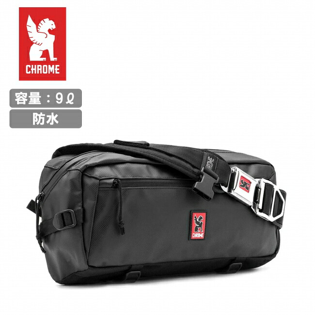 【エントリーでP10倍★14日20:00-17日09:59まで】CHROME クローム Kadet カデット Black Tarp BG196BKTP 【 カバン 斜め掛け スリングバッグ 耐久 防水 PC収納 サイクリング アウトドア 】
