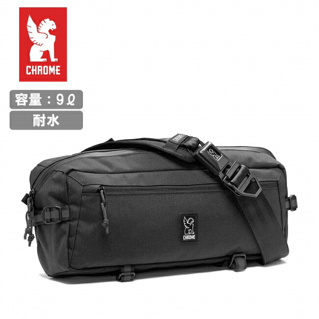 【エントリーでP10倍★14日20:00-17日09:59まで】CHROME クローム Kadet カデット Black BG196BLCK 【 カバン 斜め掛け スリングバッグ 耐久 耐水 PC収納 サイクリング アウトドア 】