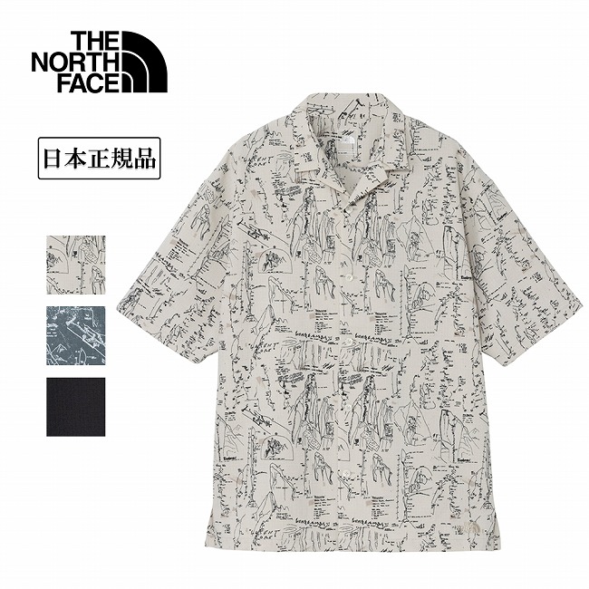 【エントリーでP10倍★4日20:00-10日01:59まで】THE NORTH FACE ザ・ノース・フェイス S/S Aloha Rip Shirt ショートスリーブアロハリップシャツ NR22631 【 トップス 半袖 通気性 UVケア ストレッチ キャンプ アウトドア 】