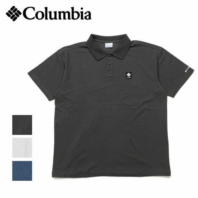 Columbia コロンビア Bee Bowl S/S Polo ビーボウルショートスリーブポロ PG7118 【 ポロシャツ トップス 半袖 タウンユース キャンプ アウトドア 】