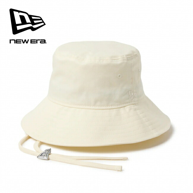 NEWERA ニューエラ バケット03 Jewelry コードストラップ クロームホワイト 14744747 【 帽子 ハット バケハ アウトドア キャンプ ユニセックス 】【メール便・代引不可】